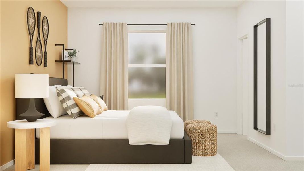 Furnished interior view inside a new home in Bridgewalk, St. Cloud (Image 15).
