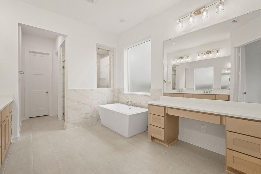 Furnished interior view inside a new home in Grange, Katy (Image 8).