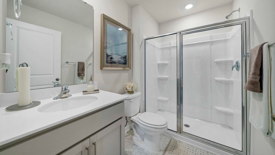 Furnished interior view inside a new home in Grand Oaks, Columbia (Image 16).