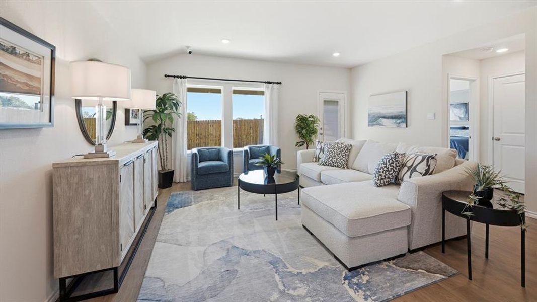 Furnished interior view inside a new home in Sweetwater Springs, Sherman (Image 30).