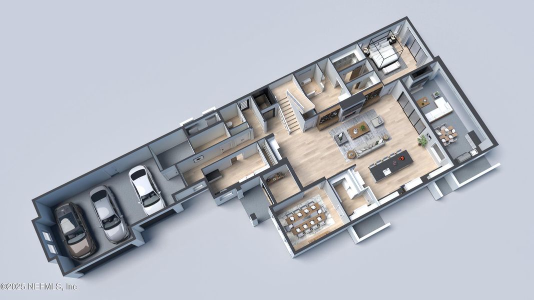 2D floor plan layout of this home in , St. Augustine, FL (Image 2). 2D floor plan layout of this home in , St. Augustine, FL (Image 2).
