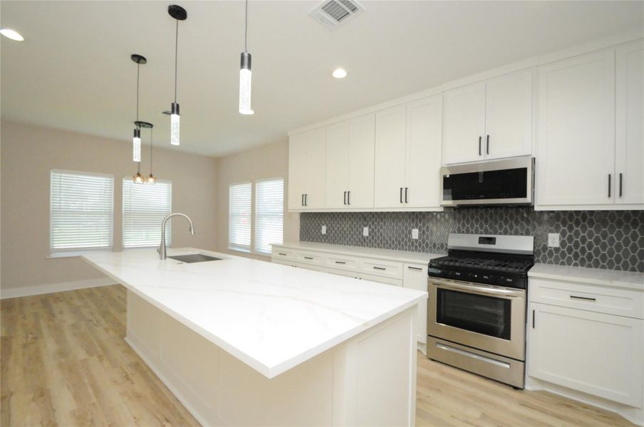 Furnished interior view inside a new home in , Houston (Image 6).