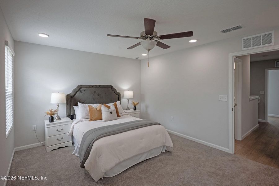 Furnished interior view inside a new home in , Jacksonville (Image 12).