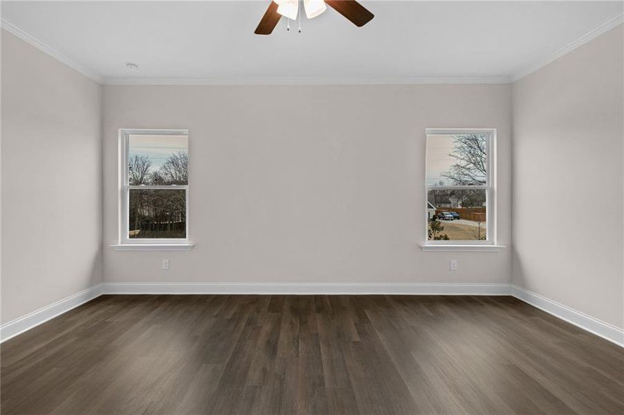 Spacious, unfurnished interior of a new home in Maddox Landing, Hoschton (Image 21).