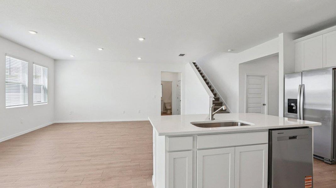 Furnished interior view inside a new home in Summerlin at Hawthorne Ranch, Lakeland (Image 8).