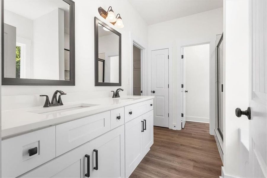 Furnished interior view inside a new home in , Rockmart (Image 13).
