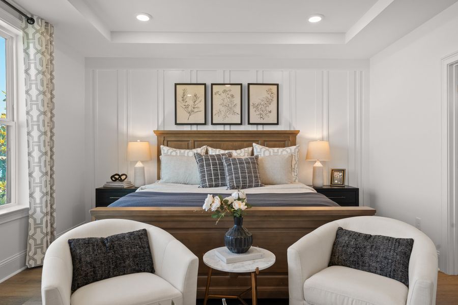 Furnished interior view inside a new home in Marshfield, Longs (Image 11).