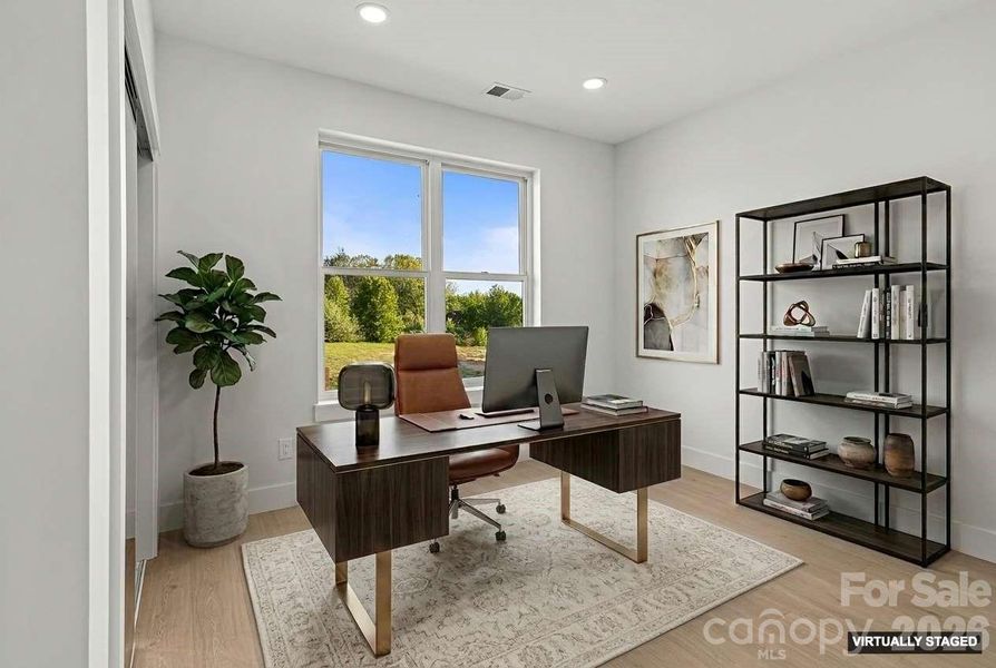 Furnished interior view inside a new home in , Flat Rock (Image 8).