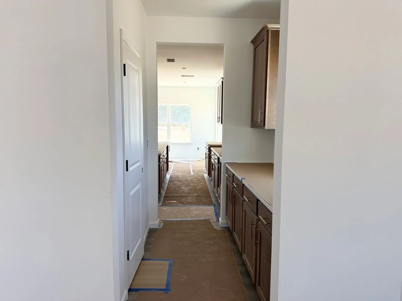 In-progress construction of a new home in The Point, Rolesville, NC (Image 10).