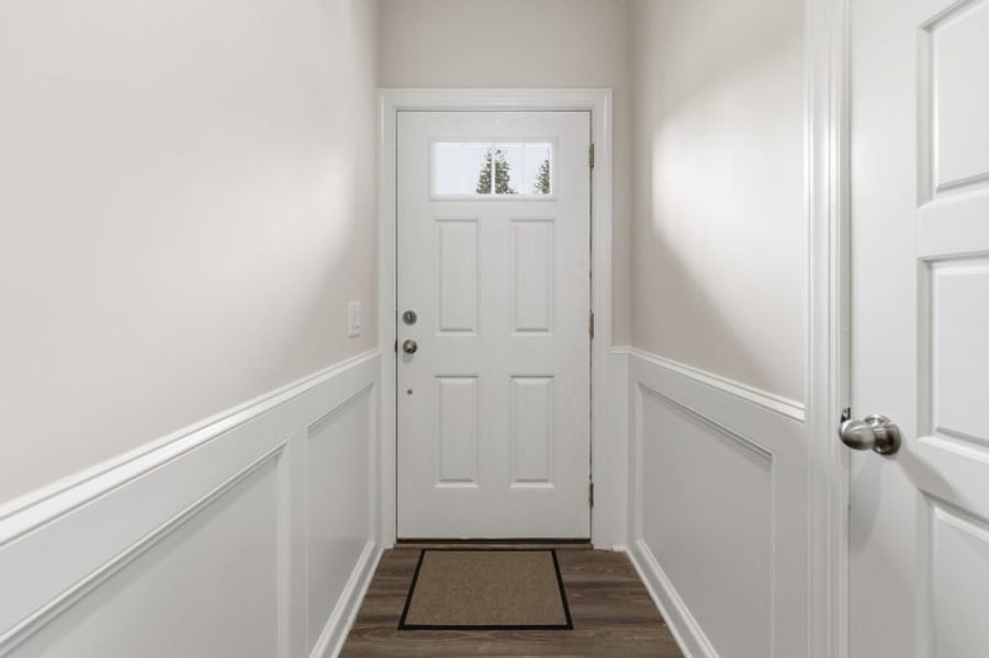 Spacious, unfurnished interior of a new home in Weybridge, Burlington (Image 18). Spacious, unfurnished interior of a new home in Weybridge, Burlington (Image 18).