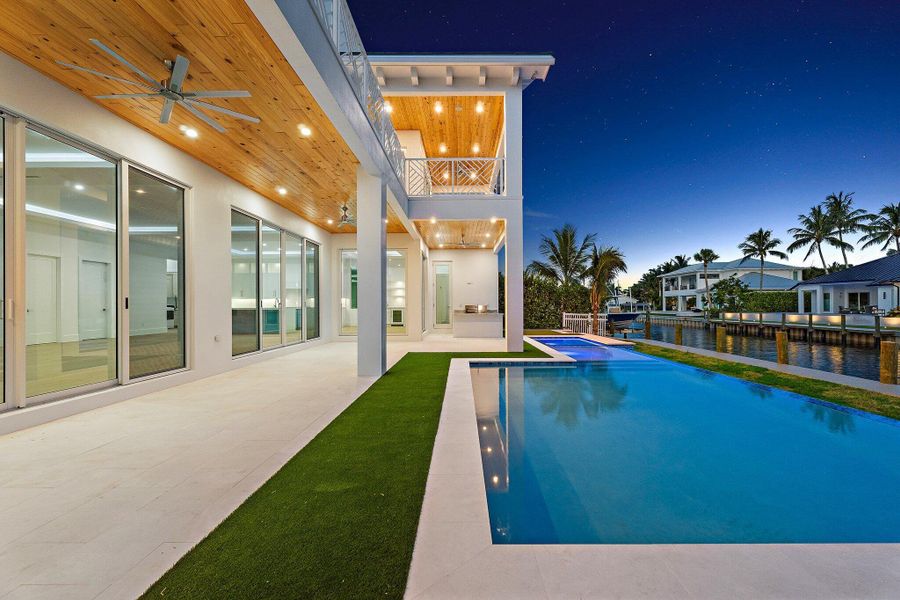 Front exterior of a new home in , Tequesta, FL, highlighting curb appeal (Image 31). Front exterior of a new home in , Tequesta, FL, highlighting curb appeal (Image 31).