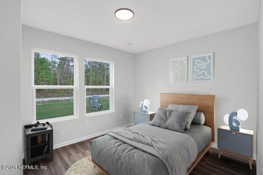 Furnished interior view inside a new home in , Satsuma (Image 14).