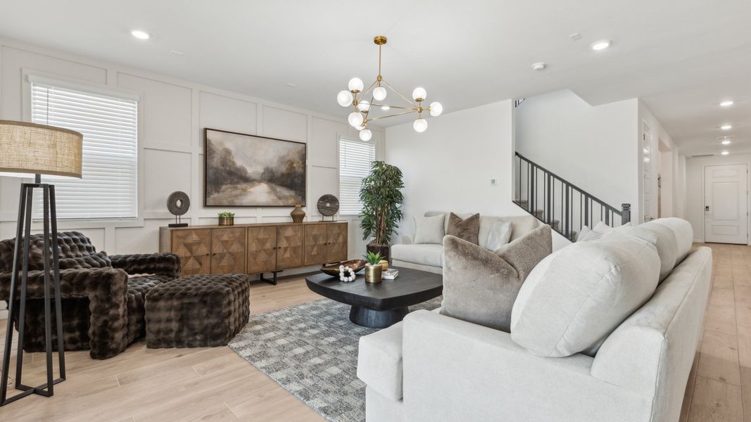 Furnished interior view inside a new home in Prada, Phoenix (Image 13).