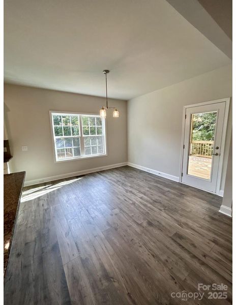 Spacious, unfurnished interior of a new home in Crystal Village, Albemarle (Image 11).