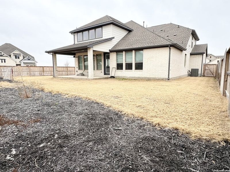 Exterior details and patio area of a home in Veramendi, New Braunfels (Image 27). Exterior details and patio area of a home in Veramendi, New Braunfels (Image 27).