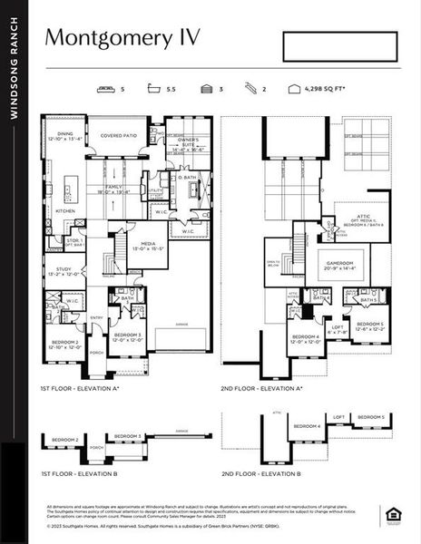 Open and flowing and filled with style and sophistication, our Montgomery IV floor plan is the perfect home for your family!