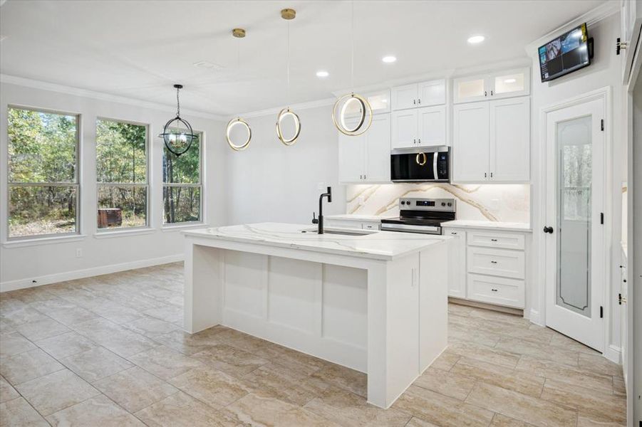 Furnished interior view inside a new home in , Trinidad (Image 6).