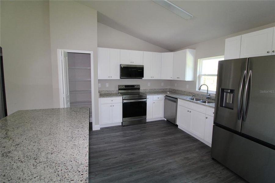 Furnished interior view inside a new home in , Punta Gorda (Image 1).
