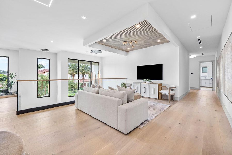 Furnished interior view inside a new home in , Boca Raton (Image 48).