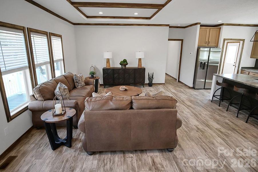 Furnished interior view inside a new home in , Shelby (Image 9).