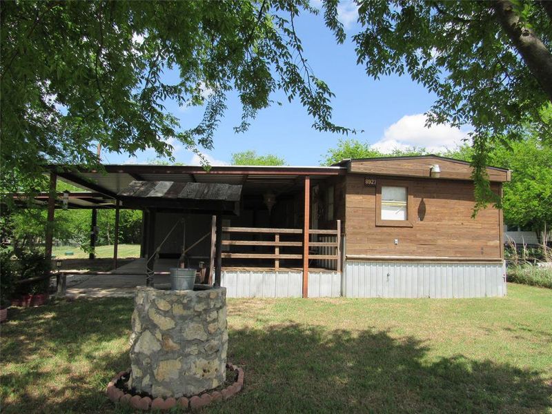 Exterior details and patio area of a home in , Cresson (Image 12).