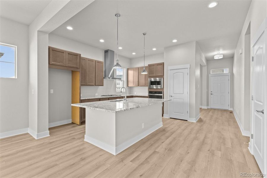 Furnished interior view inside a new home in , Aurora (Image 13).