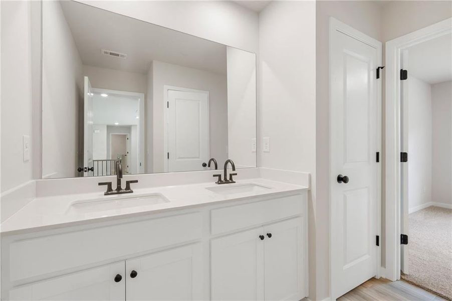 Furnished interior view inside a new home in Windsong Estates, McDonough (Image 11).
