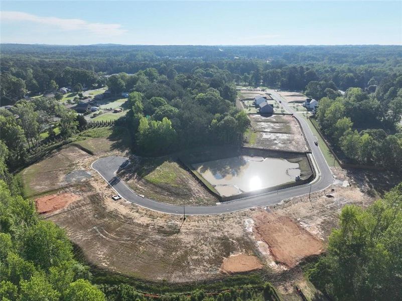 Site preparation for new homesites in Oak Valley Estates, Marietta (Image 78).