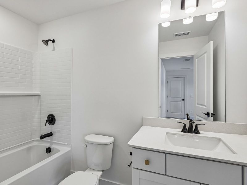 Furnished interior view inside a new home in Station Hill - Estate Series, Franklin (Image 7).
