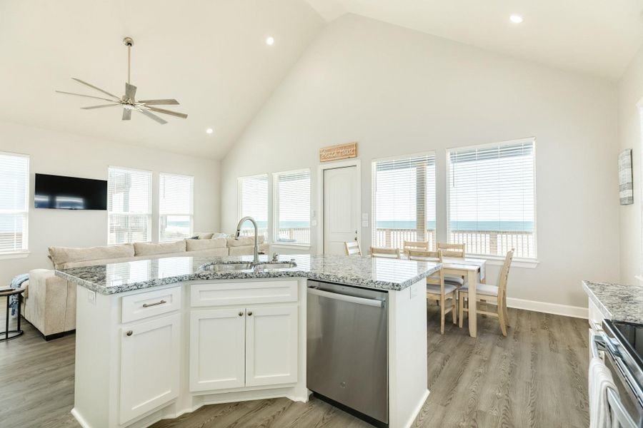 Furnished interior view inside a new home in , Surfside Beach (Image 9). Furnished interior view inside a new home in , Surfside Beach (Image 9).