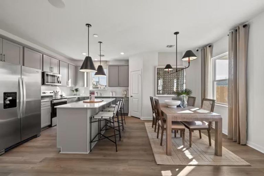 Photo of Centex model home with same floor plan, not of actual home listed. Photo of Centex model home with same floor plan, not of actual home listed.