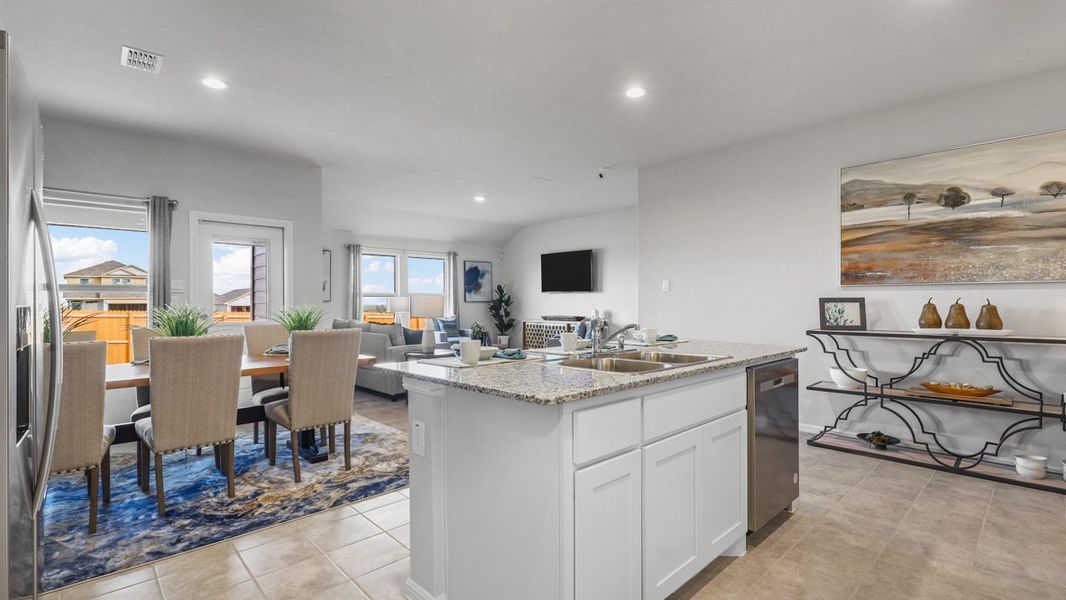 Furnished interior view inside a new home in Cresson Estates, Cresson (Image 10).