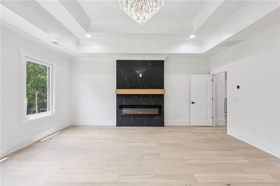 Spacious, unfurnished interior of a new home in , Buford (Image 48).