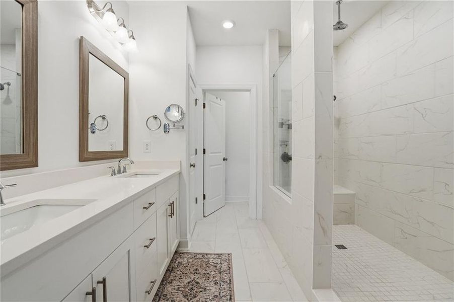 Furnished interior view inside a new home in , Cumming (Image 9).