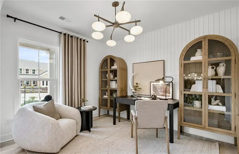 Furnished interior view inside a new home in Anderson Point Estates, McDonough (Image 4).