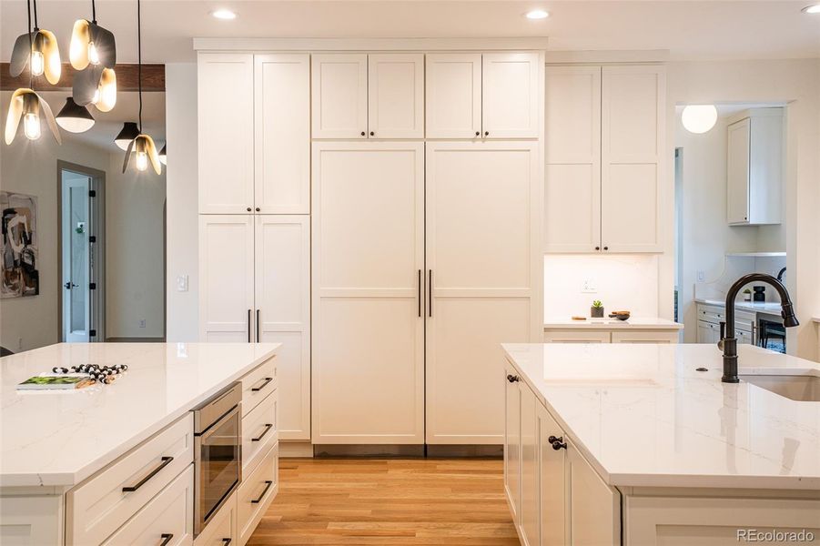 Furnished interior view inside a new home in , Denver (Image 36).