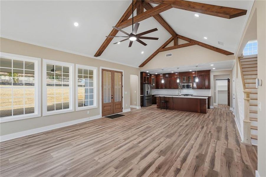 Spacious, unfurnished interior of a new home in , Stone Mountain (Image 42).