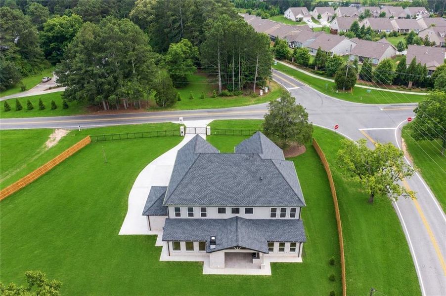 Front exterior of a new home in , Grayson, GA, highlighting curb appeal (Image 29). Front exterior of a new home in , Grayson, GA, highlighting curb appeal (Image 29).