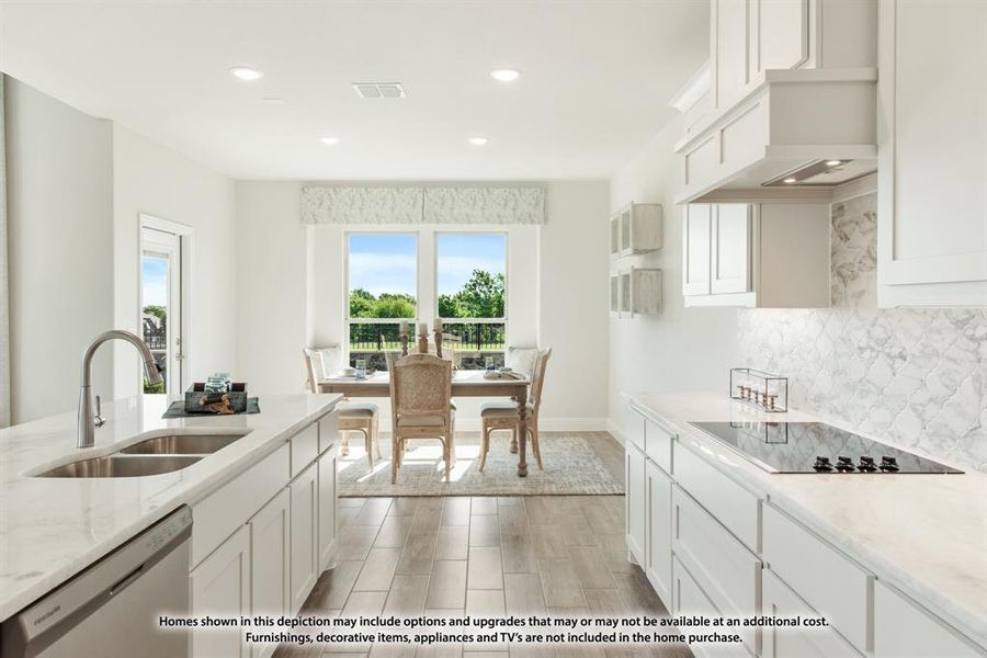 Furnished interior view inside a new home in Ridge Ranch, Mesquite (Image 14).