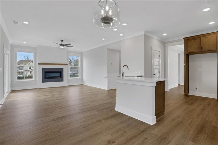 Spacious, unfurnished interior of a new home in Marble Tree, Ball Ground (Image 30).