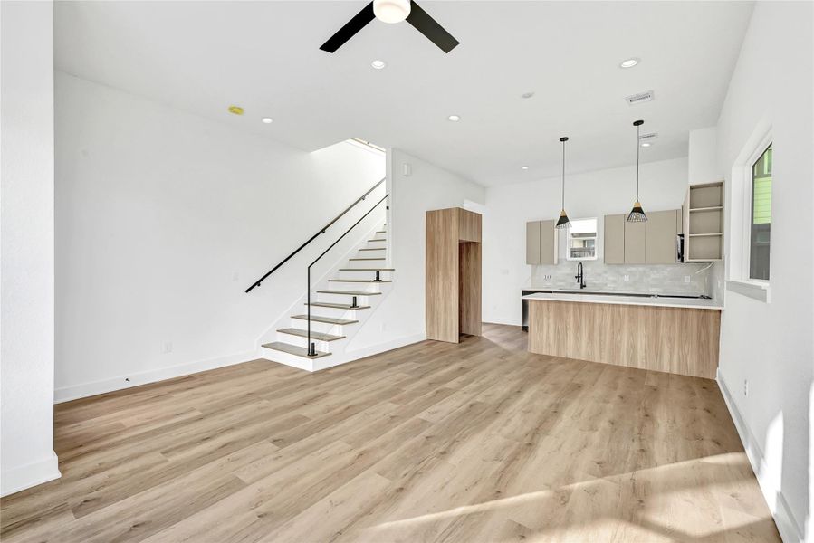 Spacious, unfurnished interior of a new home in , Houston (Image 14). Spacious, unfurnished interior of a new home in , Houston (Image 14).