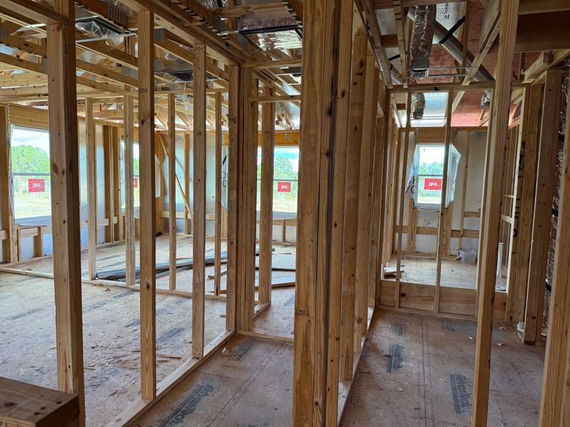 Second-floor landing