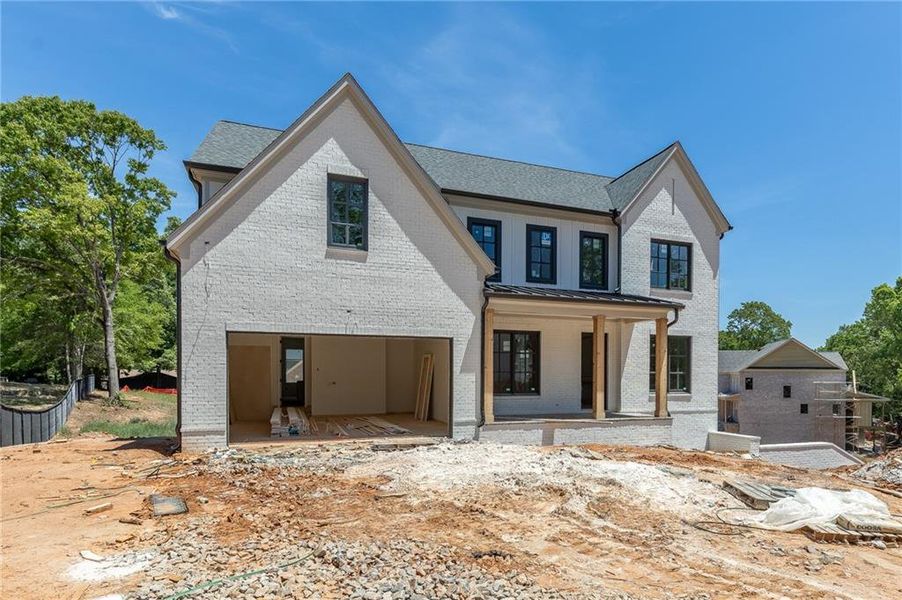 In-progress construction of a new home in , Buford, GA (Image 28).