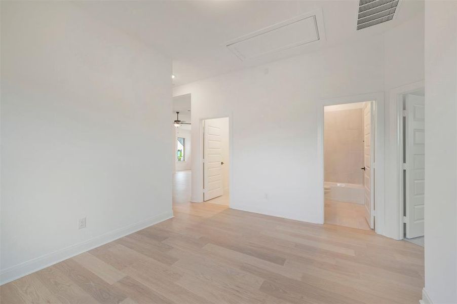 Spacious, unfurnished interior of a new home in Karis - Village Series, Crowley (Image 28).