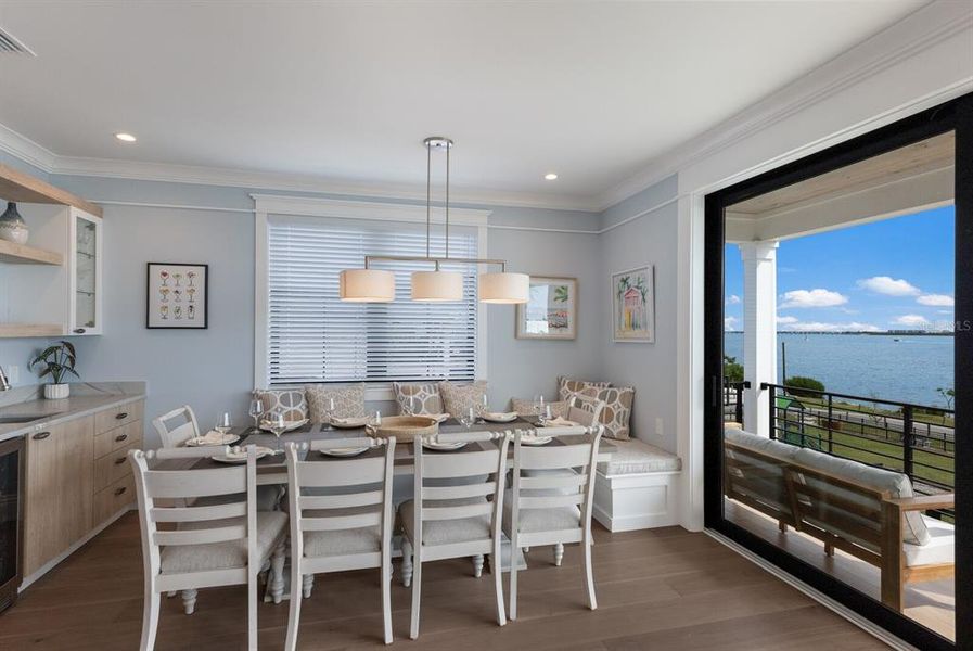 Furnished interior view inside a new home in , Bradenton Beach (Image 6).