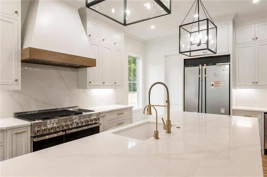 Furnished interior view inside a new home in , Acworth (Image 10).