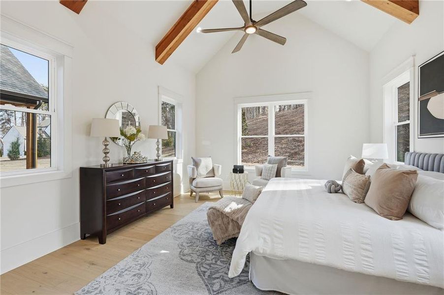 Furnished interior view inside a new home in , Cumming (Image 34).