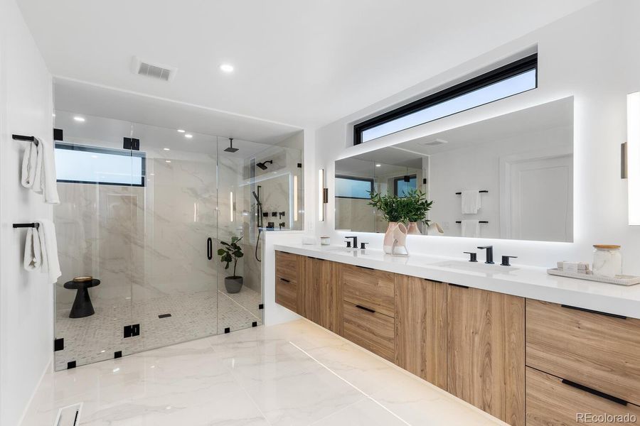 Furnished interior view inside a new home in , Denver (Image 22). Furnished interior view inside a new home in , Denver (Image 22).