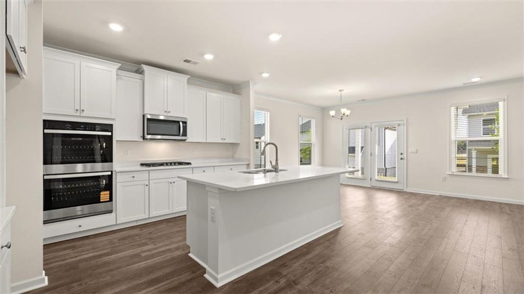 Furnished interior view inside a new home in Wildwood, Covington (Image 7).