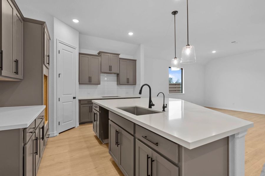 Furnished interior view inside a new home in Austin Point, Richmond (Image 5).